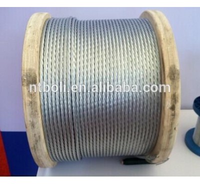 2017 hot dipped galvanized steel wire ropes gold supplier